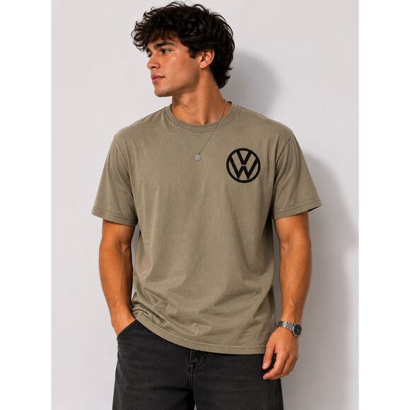 Volkswagen VW Take The Bus Graphic Tee Medium Vintage Inspired Retro T Shirt